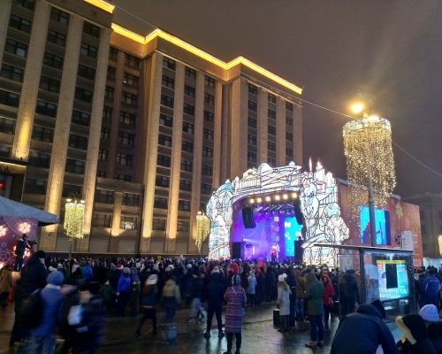 МОСКВА. НОВЫЙ 2019 ГОД