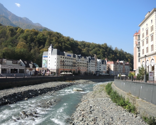 Роза хутор. Красная поляна в октябре