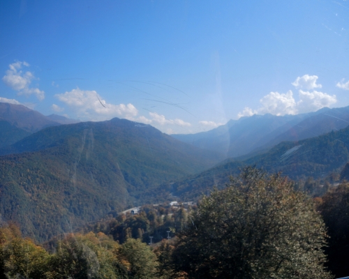 Красная поляна в октябре